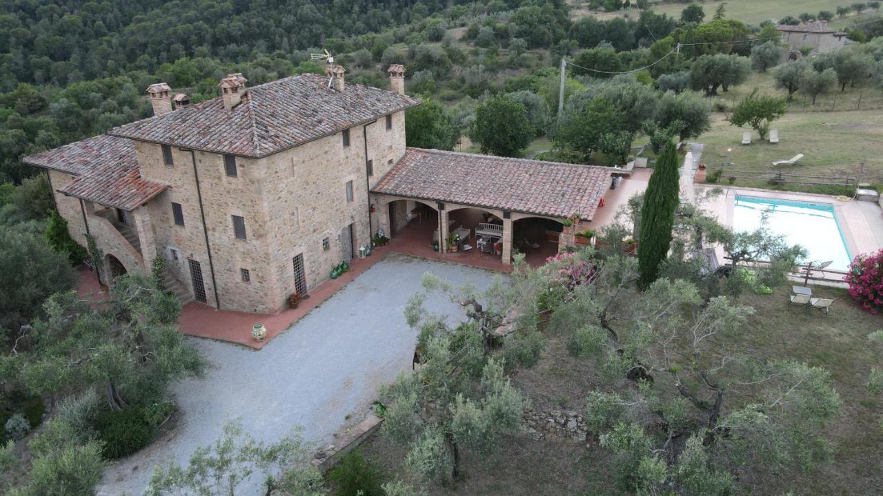 Podere Schioppello Casale Con Appartamenti Privati Cibottola Eksteriør billede