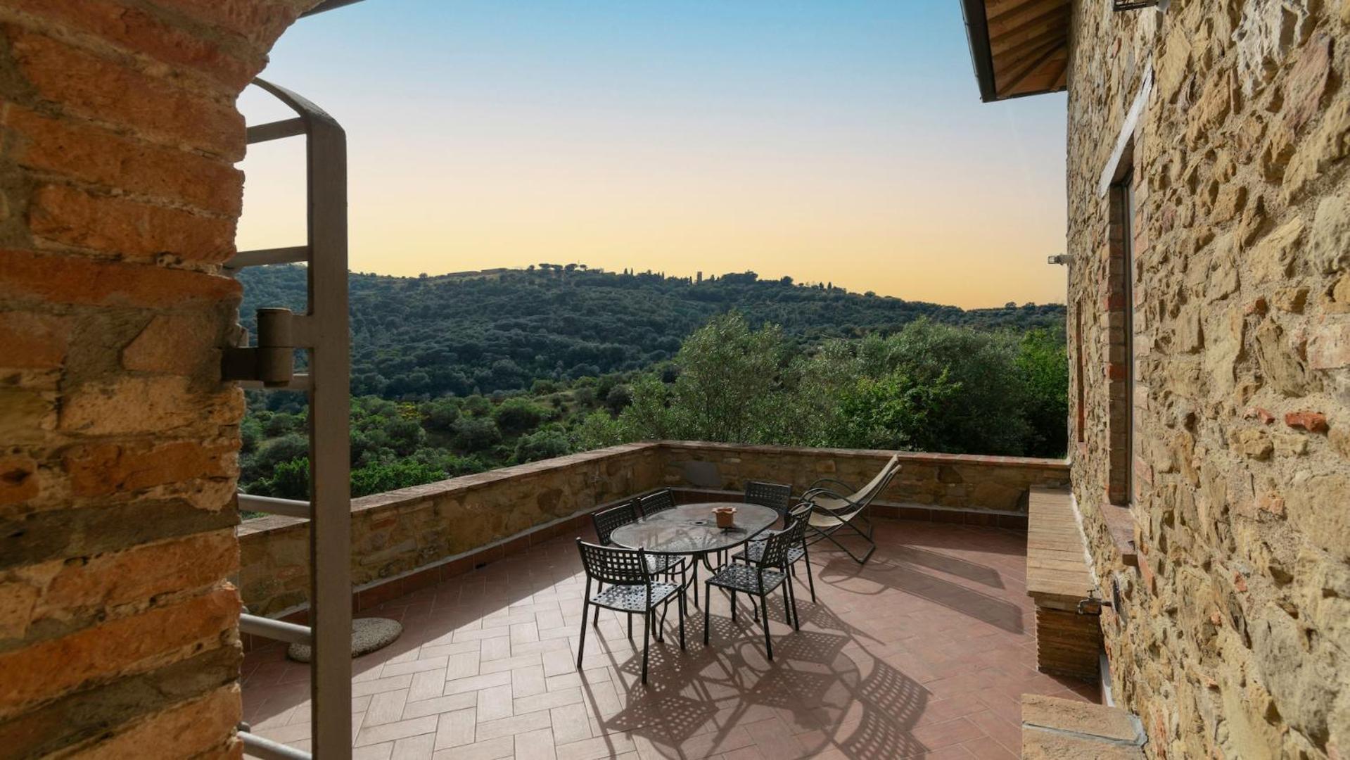 Podere Schioppello Casale Con Appartamenti Privati Cibottola Eksteriør billede